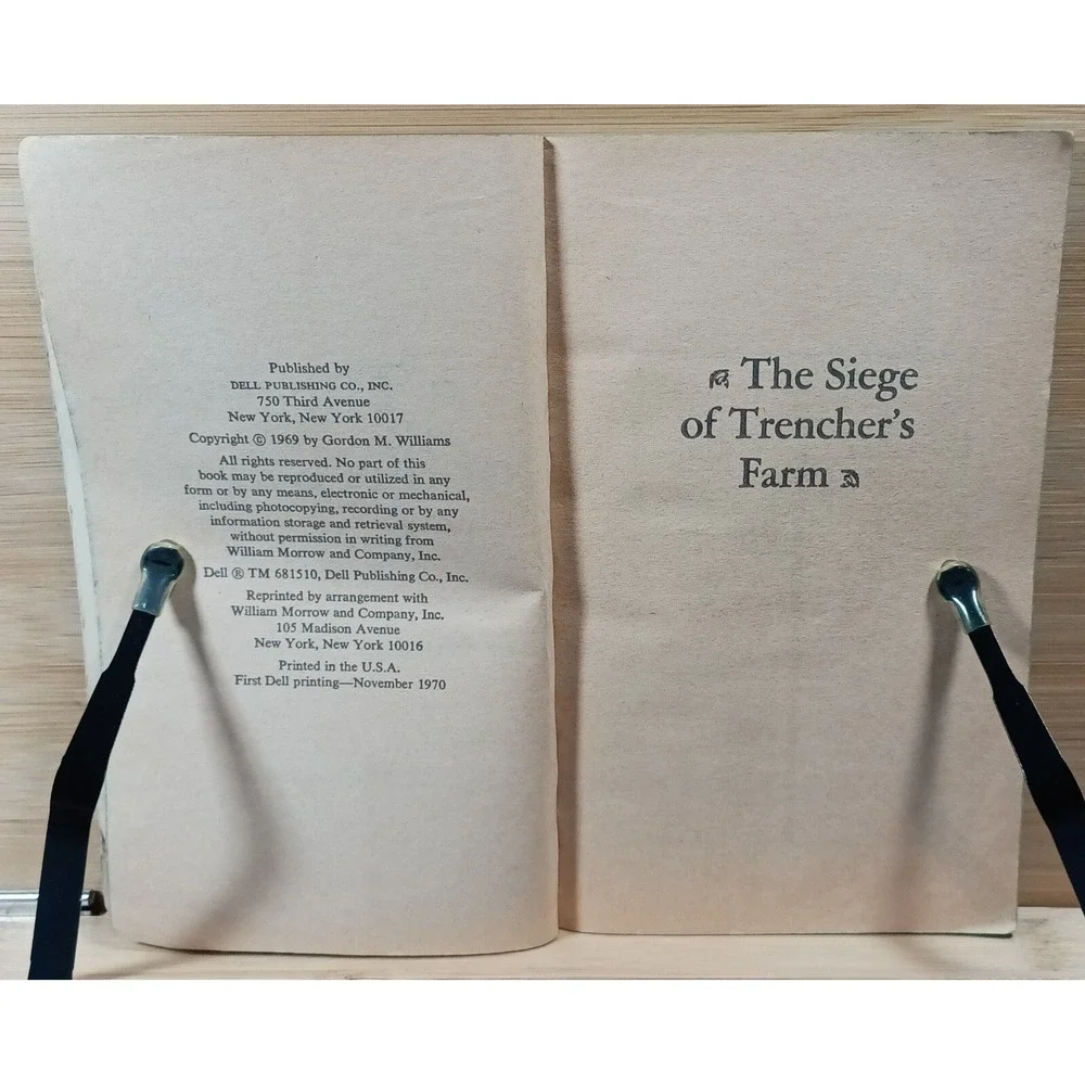 The Siege of Trencher's Farm a Novel by Gordon M. Williams (1970, Paperback)